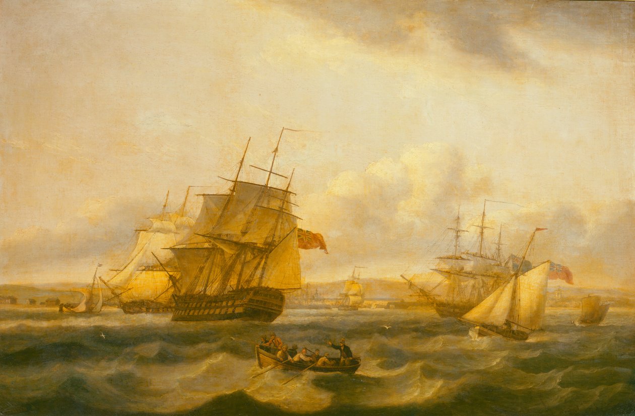Bilinmeyen resim by Thomas Luny