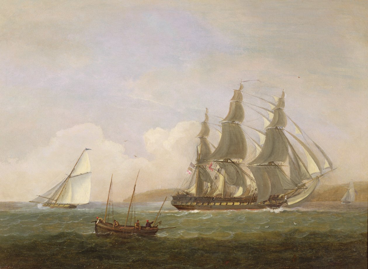 Bilinmeyen resim by Thomas Luny
