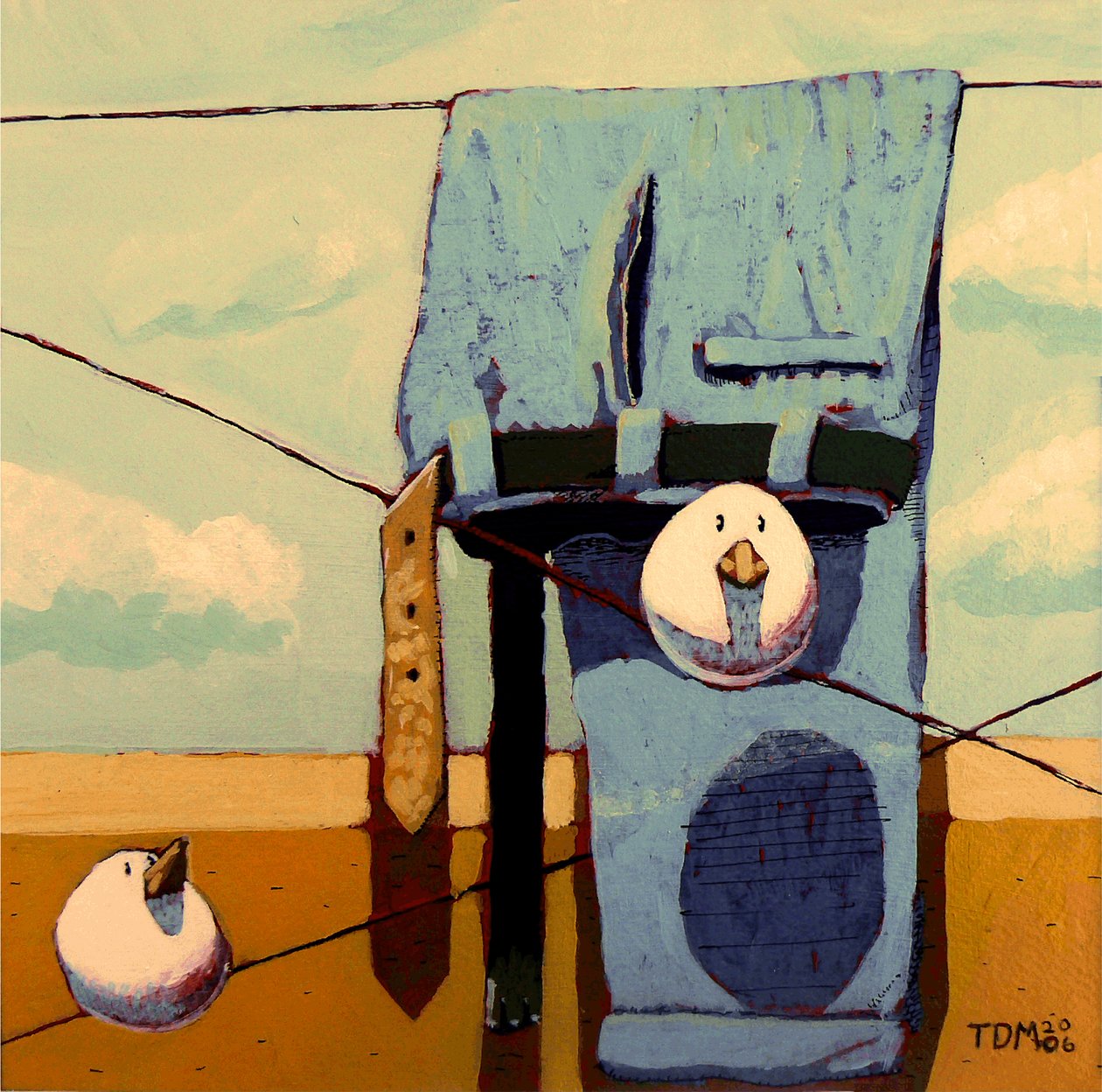 Oldenbirds pantolon by Thomas MacGregor