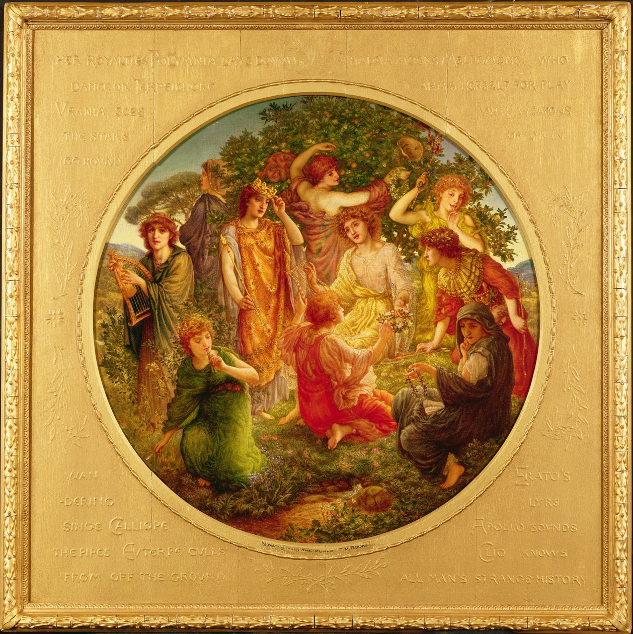 Apollo: ve İlham Perileri by Thomas Matthews Rooke