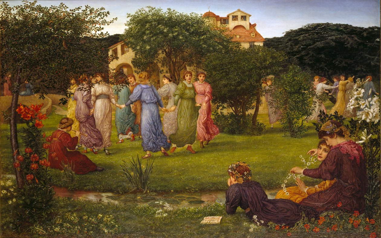 Dans Eden Kızlar, 1882 by Thomas Matthews Rooke