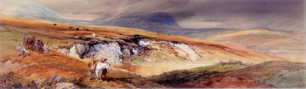 Bir Yayla Manzarası (gövde rengi) by Thomas Miles II Richardson