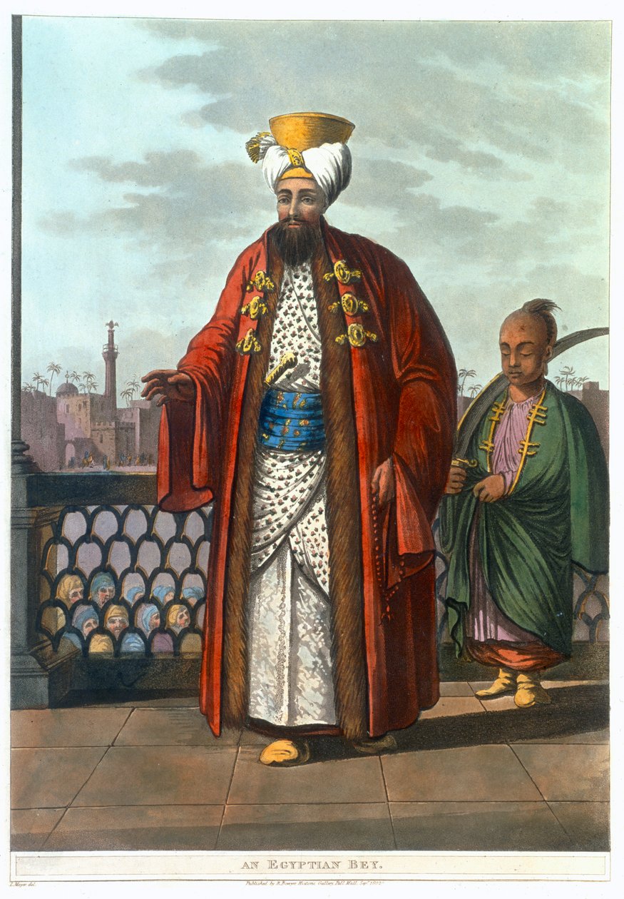 Mısırlı bir bey, 1802 by Thomas Milton