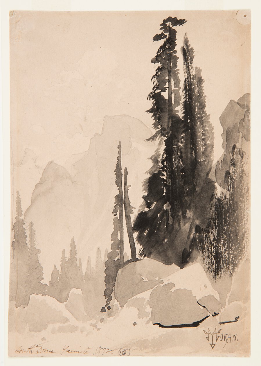 Yarım Kubbe, Yosemite by Thomas Moran