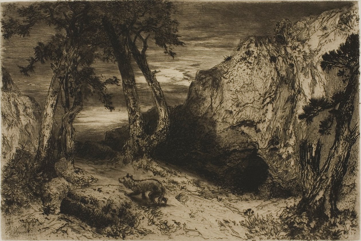 Çakal - Arizona by Thomas Moran