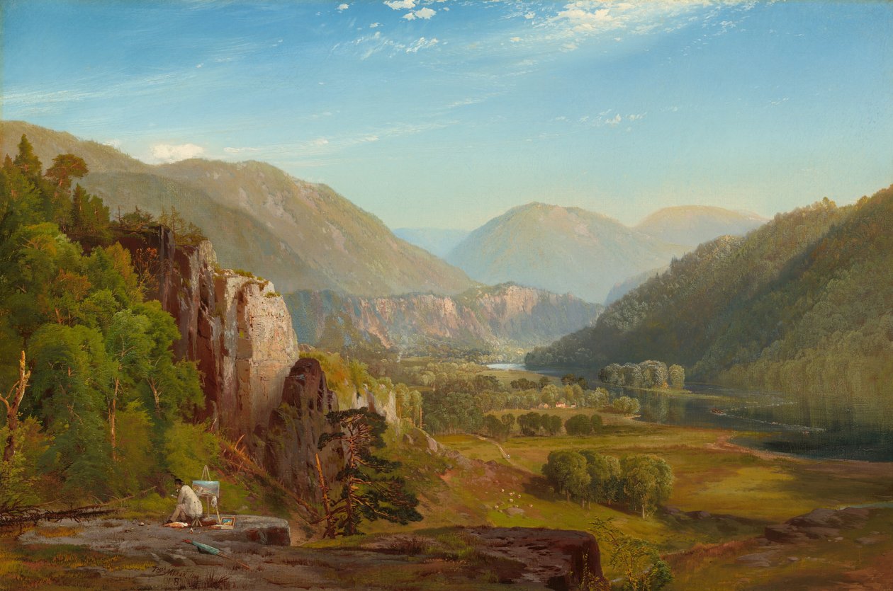 Juniata, Akşam by Thomas Moran