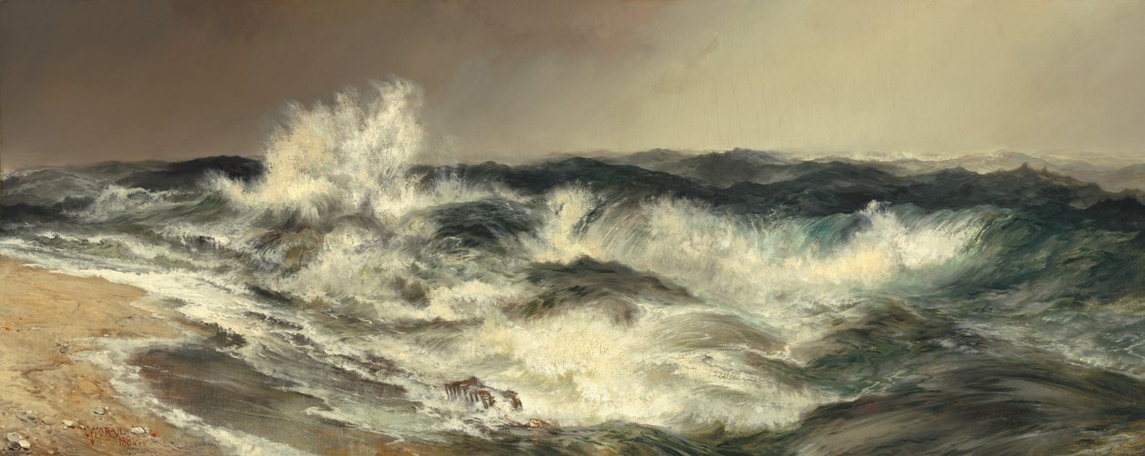 Çok Yankılanan Deniz by Thomas Moran