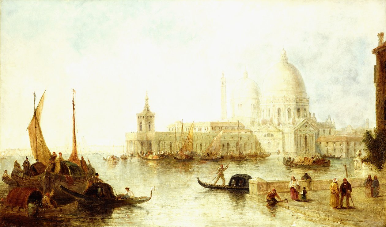 Venedik, 1889 by Thomas Moran