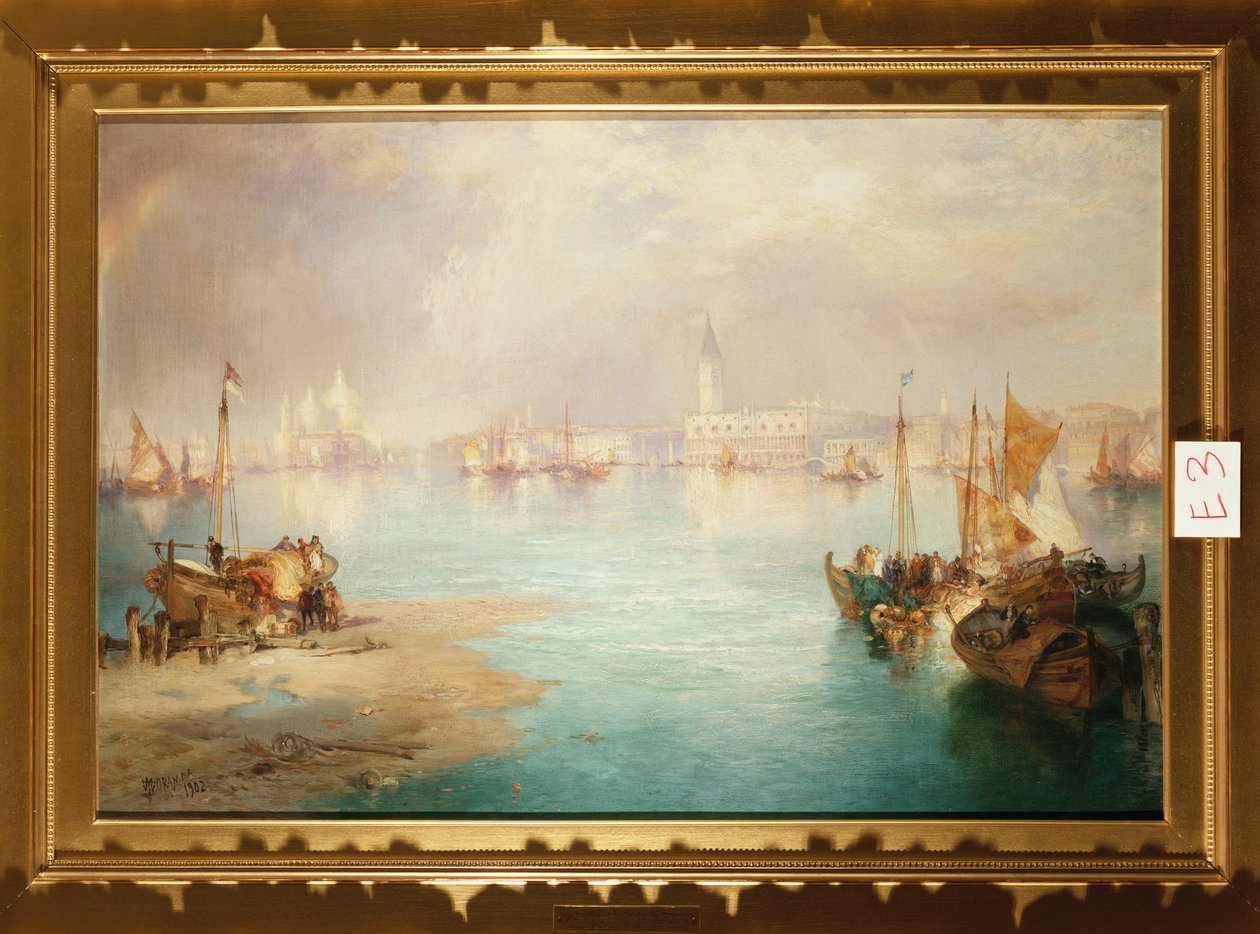 Venedik, 1902 by Thomas Moran