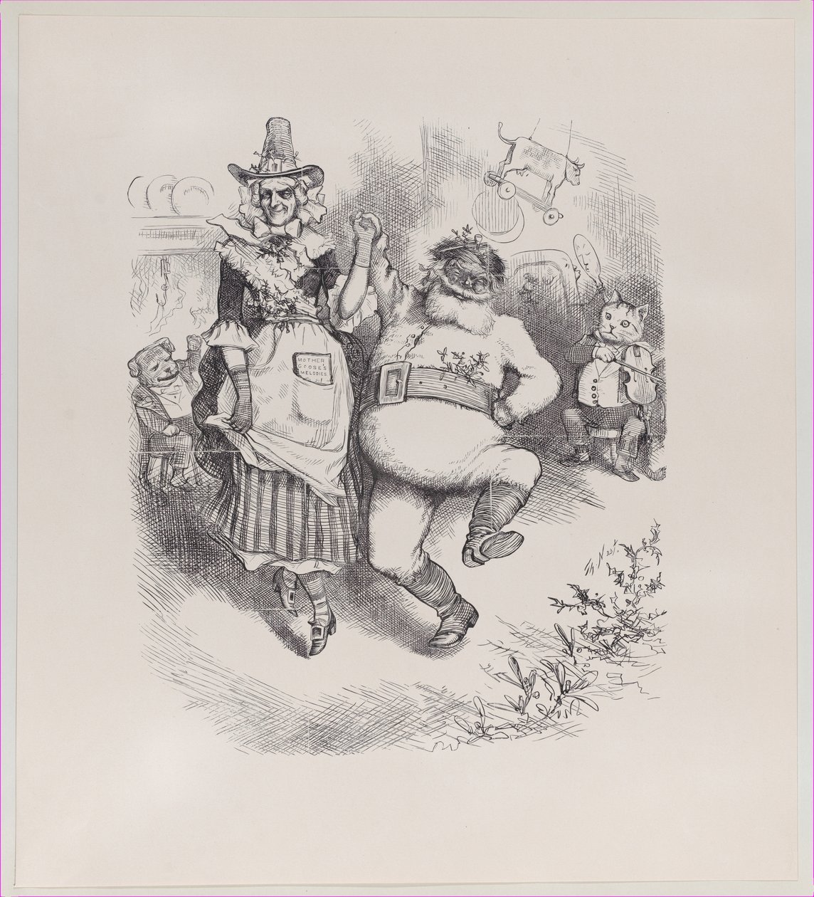 Mutlu Noeller, 3 Ocak 1880., 3 Ocak 1880. by Thomas Nast