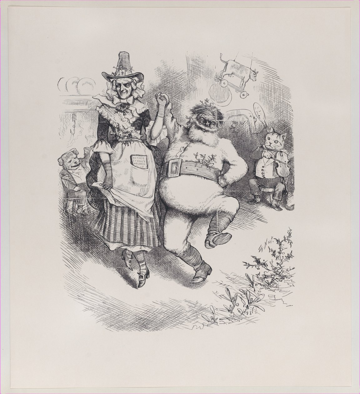 Mutlu Noeller, 3 Ocak 1880., 3 Ocak 1880. by Thomas Nast