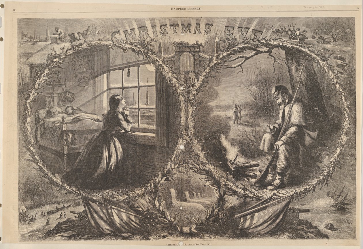 Noel Arifesi, 1862, Harpers Weekly