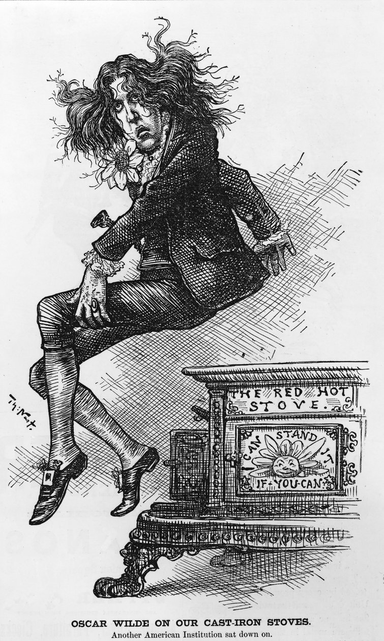 Oscar Wilde, Dökme Demir Sobalarımızda. Başka bir Amerikan Kurumu oturdu, Harper