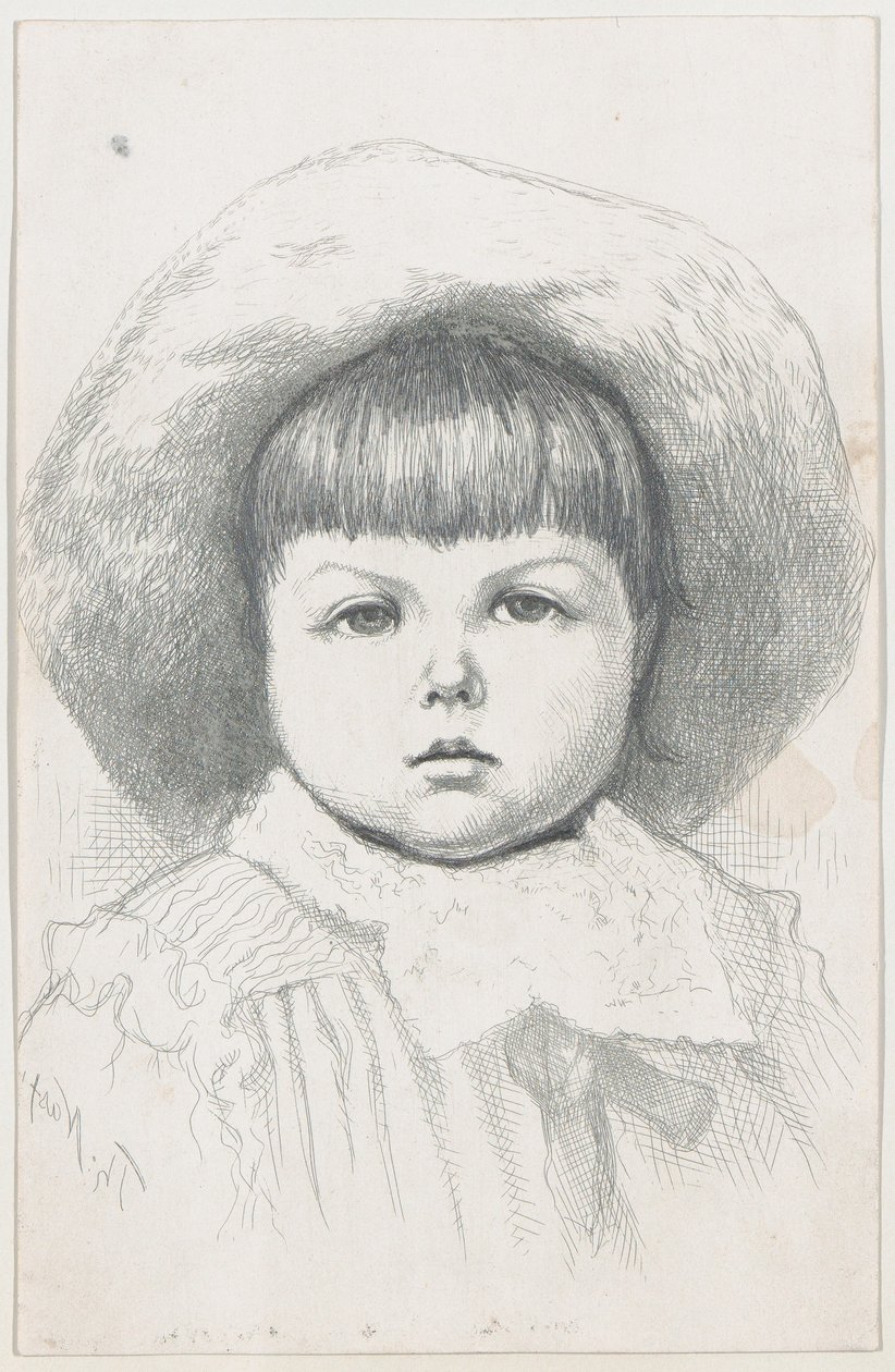 Bir Çocuğun Portresi Cyril Nast, 1879