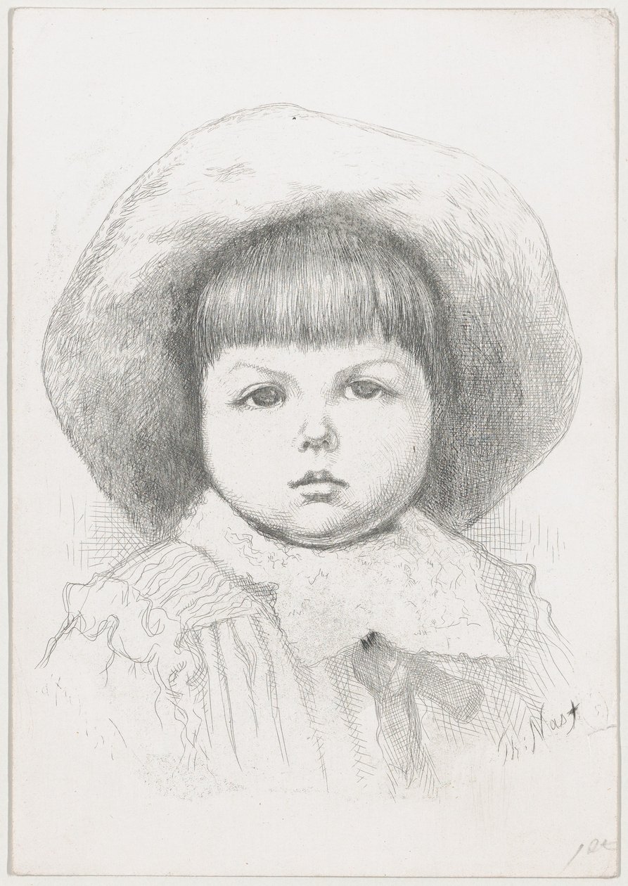 Bir Çocuğun Portresi Cyril Nast, 1879