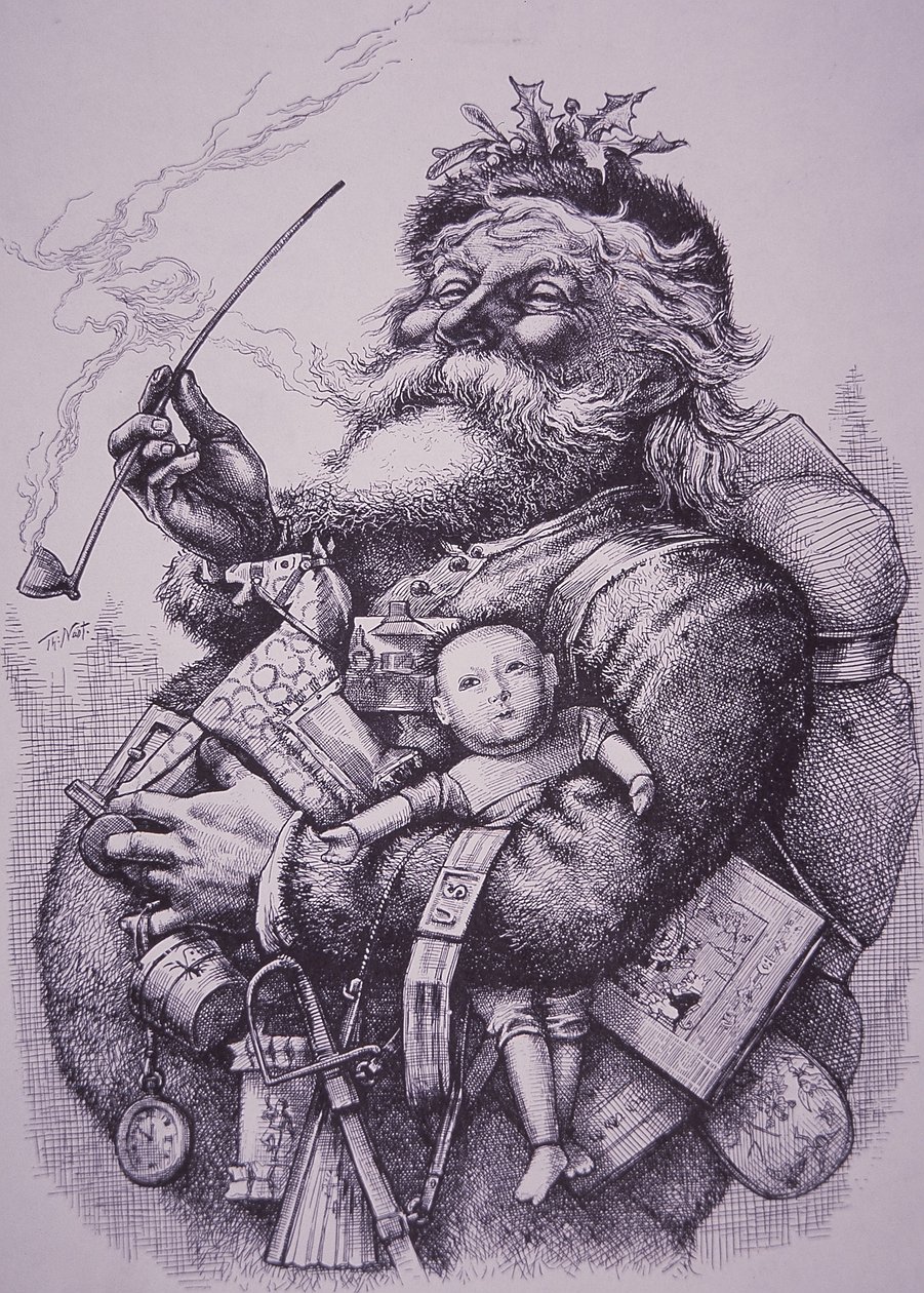 Noel Baba by Thomas Nast