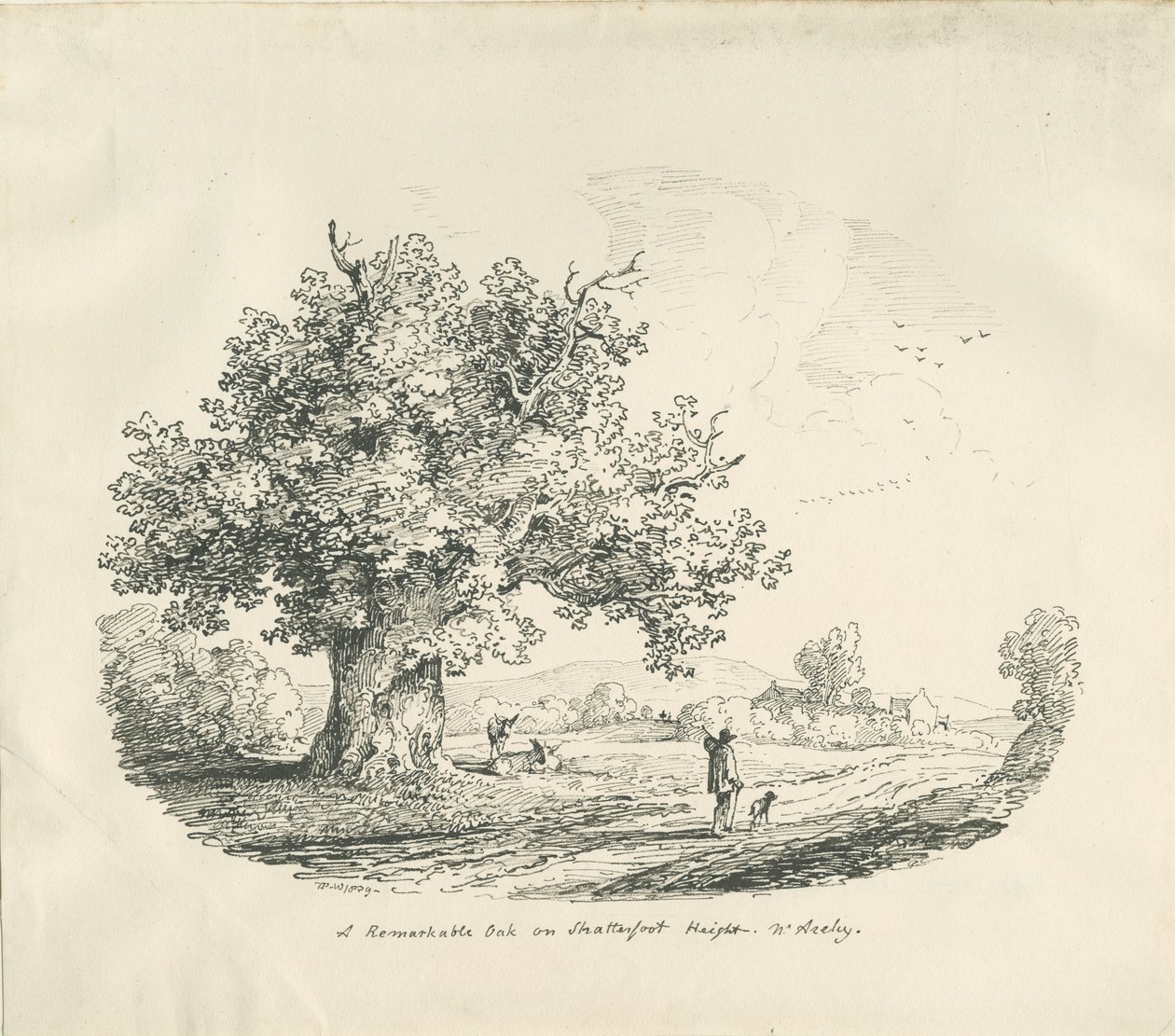 Arley - Shatterfort Yüksekliği: litografi, 1839 by Thomas Peploe Wood