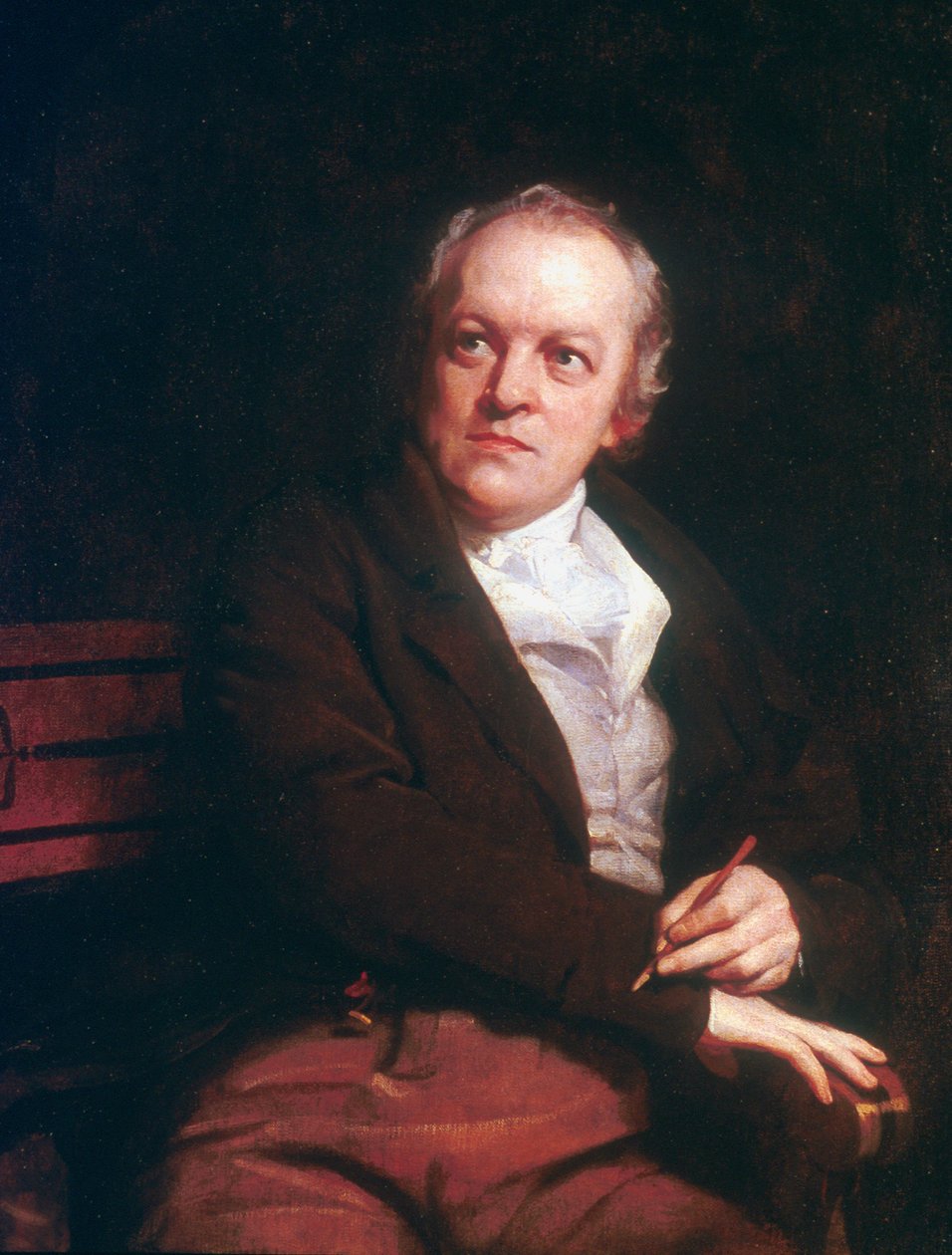 William Blake, İngiliz mistik, şair, sanatçı ve oymacı, 1807 by Thomas Phillips