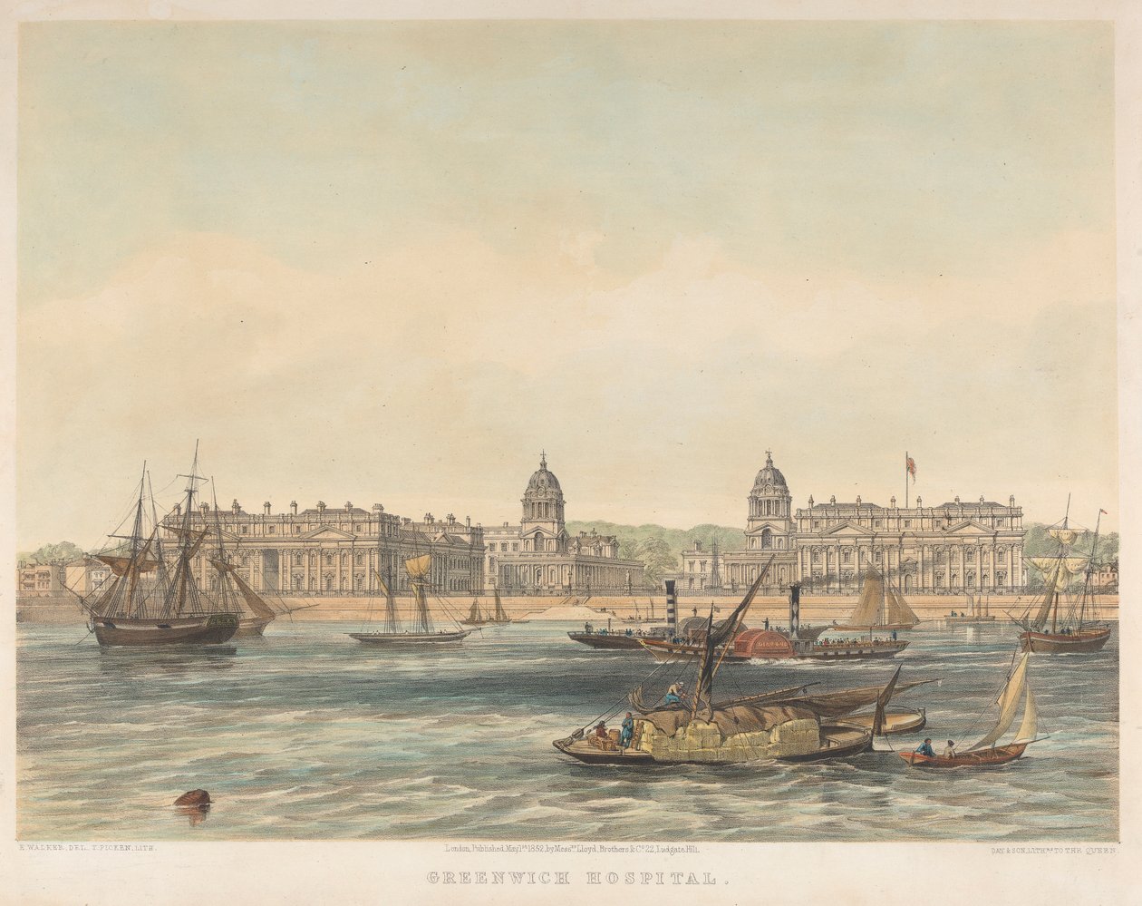 Greenwich Hastanesi by Thomas Picken