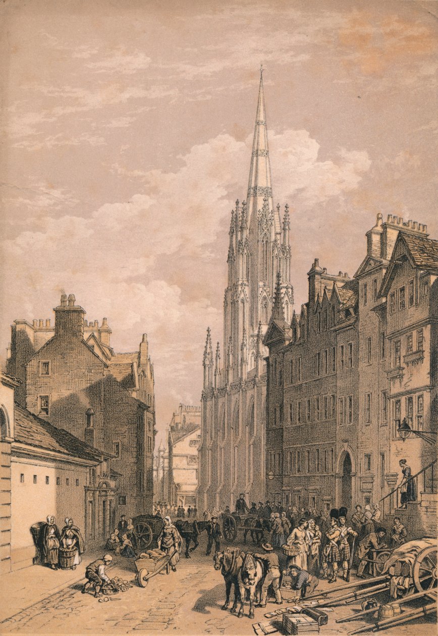 Yeni Toplantı Salonu, Edinburgh, c1875 by Thomas Picken