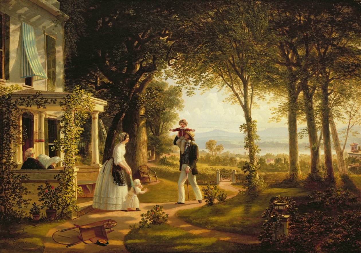 Aile Evi, 1852 by Thomas Pritchard Rossiter