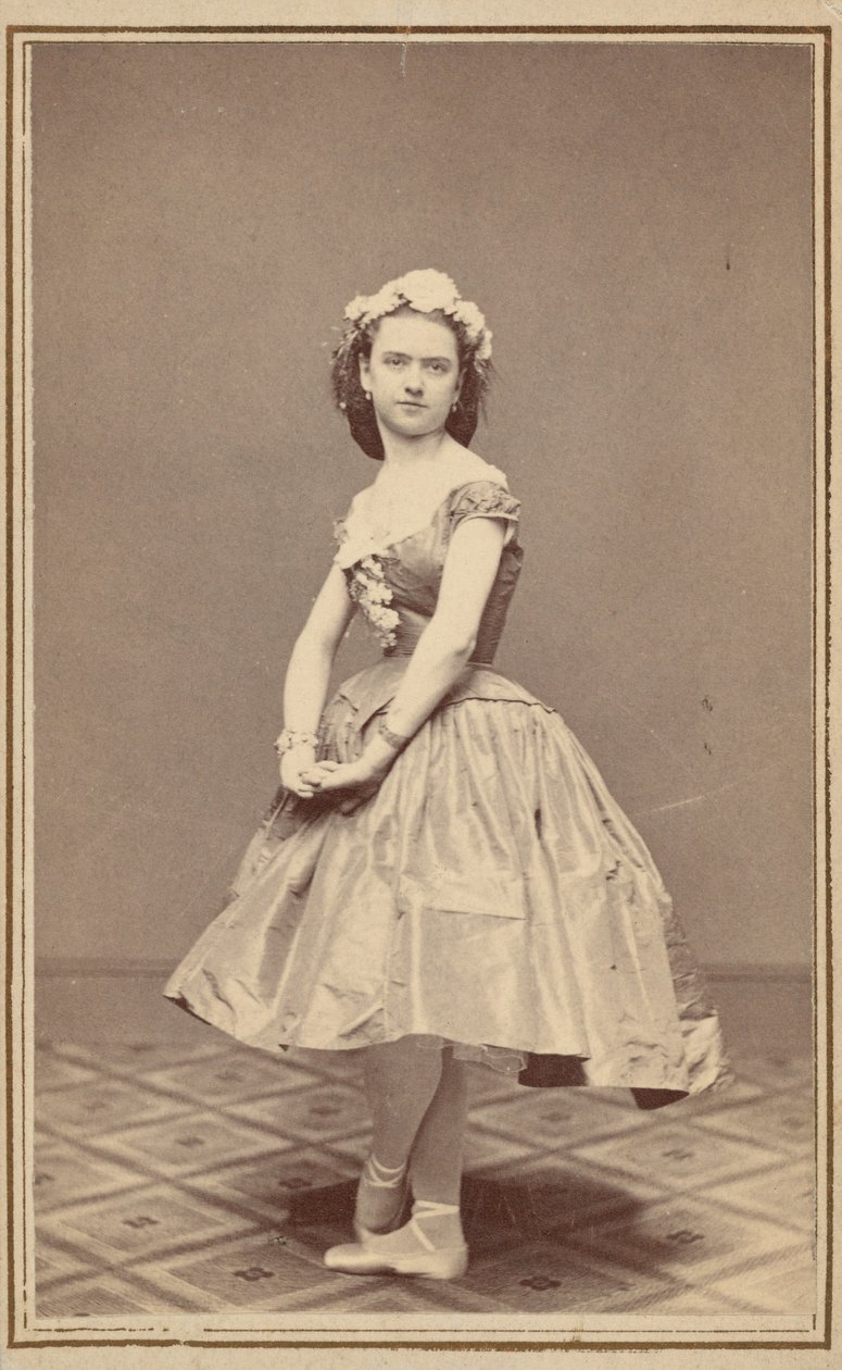 Bir Bale Dansçısının Portresi,c. 1860 (fotoğraf) by Thomas Rice Burnham