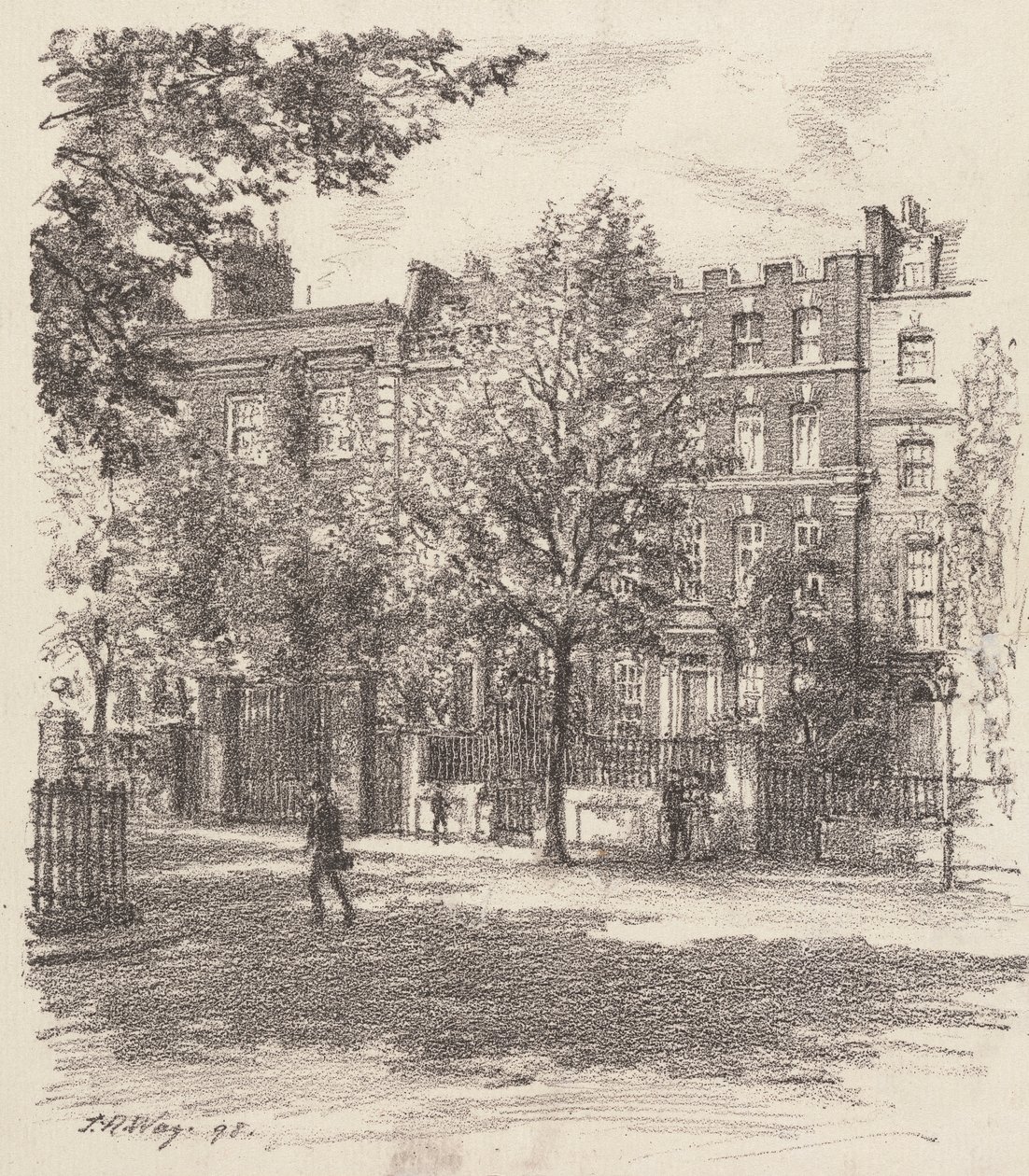 No.4 Cheyne Yürüyüşü, Chelsea by Thomas Robert Way
