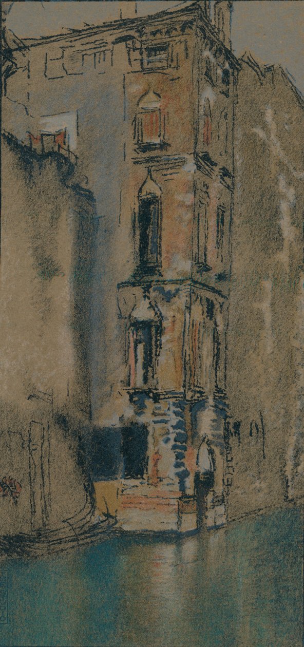 Eski Mermer Salon, Venedik, c1904 by Thomas Robert Way