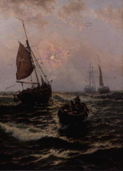 Balıkçı Teknesi Tehlikede by Thomas Rose Miles