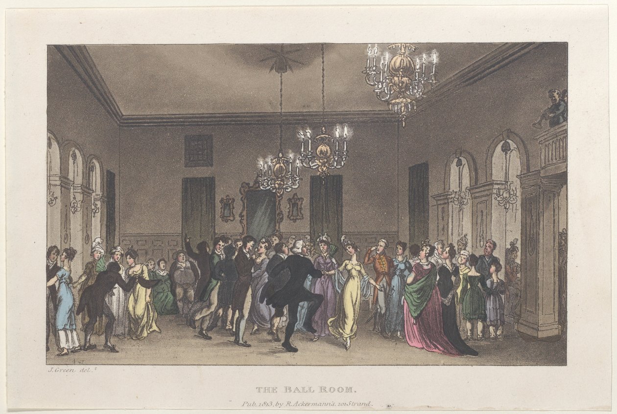 The Ball Room, Poetical Sketches of Scarborough, 1813., 1813