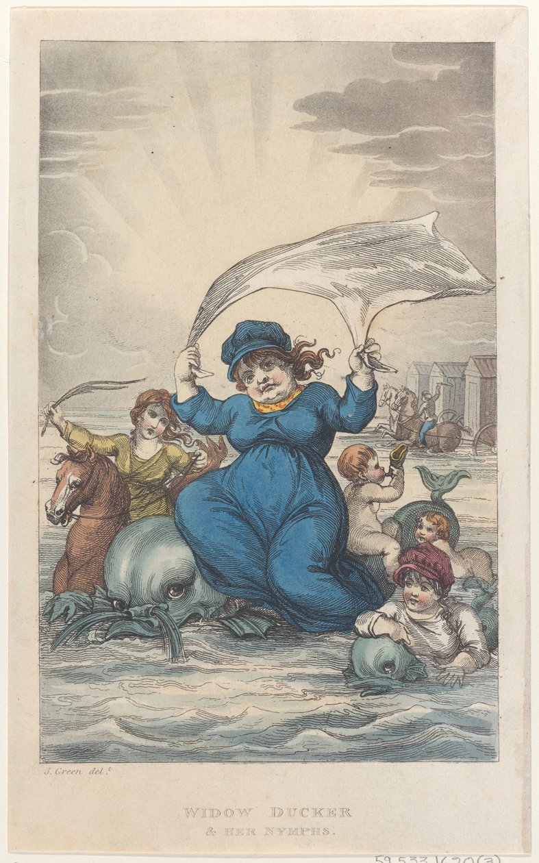 Widow Ducker ve Perileri, Poetical Sketches of Scarborough, 1813., 1813