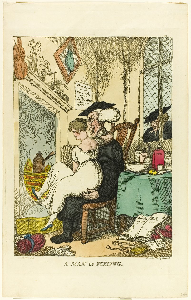 Duygulu Adam by Thomas Rowlandson