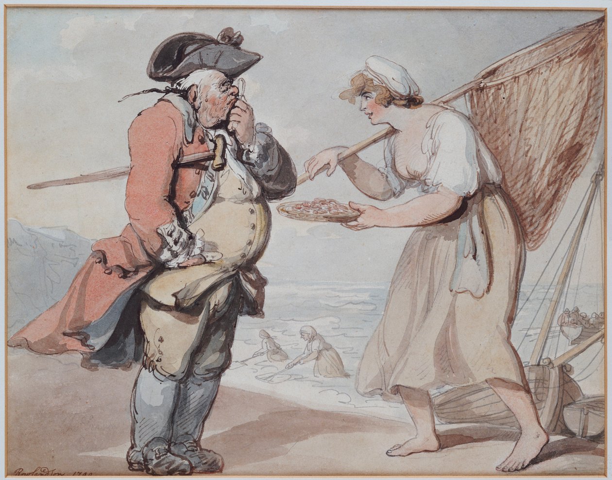 Karides, Efendim?, 1799 by Thomas Rowlandson