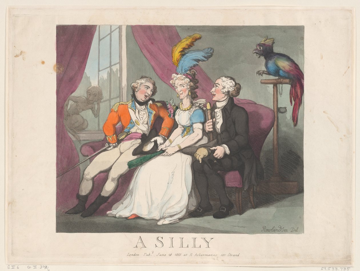 Bir Aptal, 26 Haziran 1800., 26 Haziran 1800. by Thomas Rowlandson