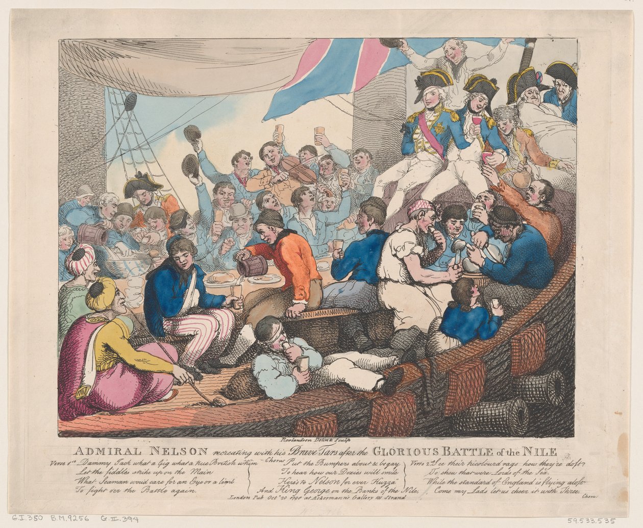 Amiral Nelson, 20 Ekim 1798