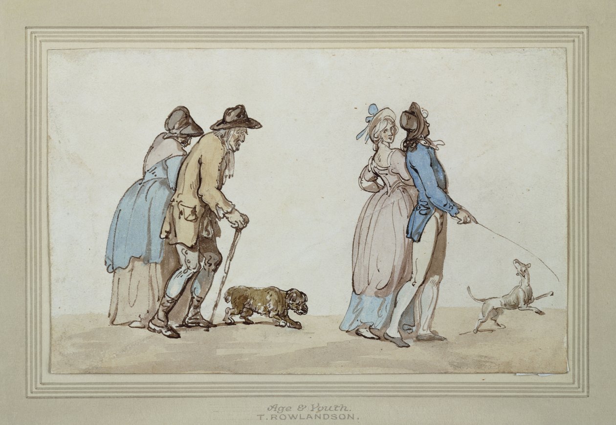 Yaş ve Gençlik, by Thomas Rowlandson