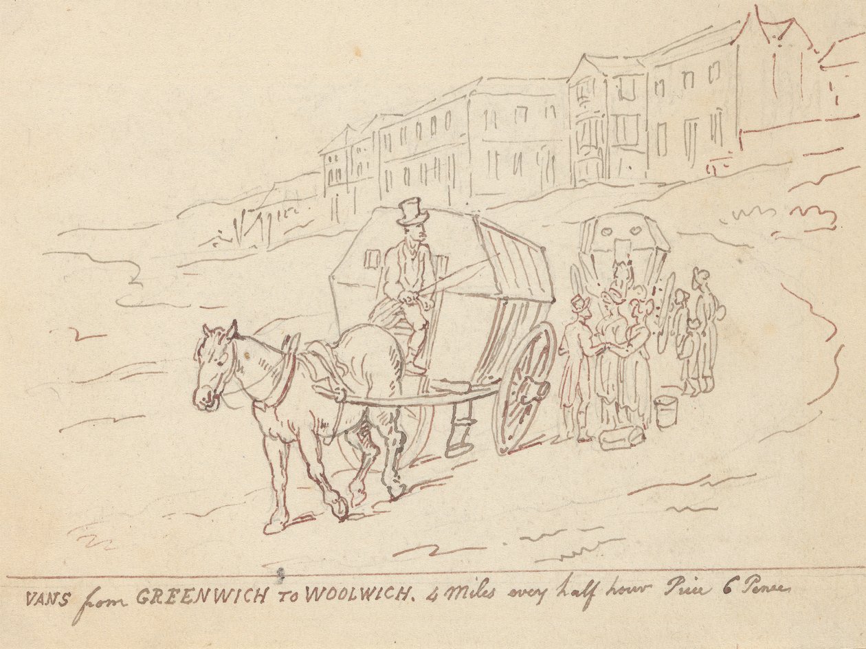 Albüm Çizimi by Thomas Rowlandson