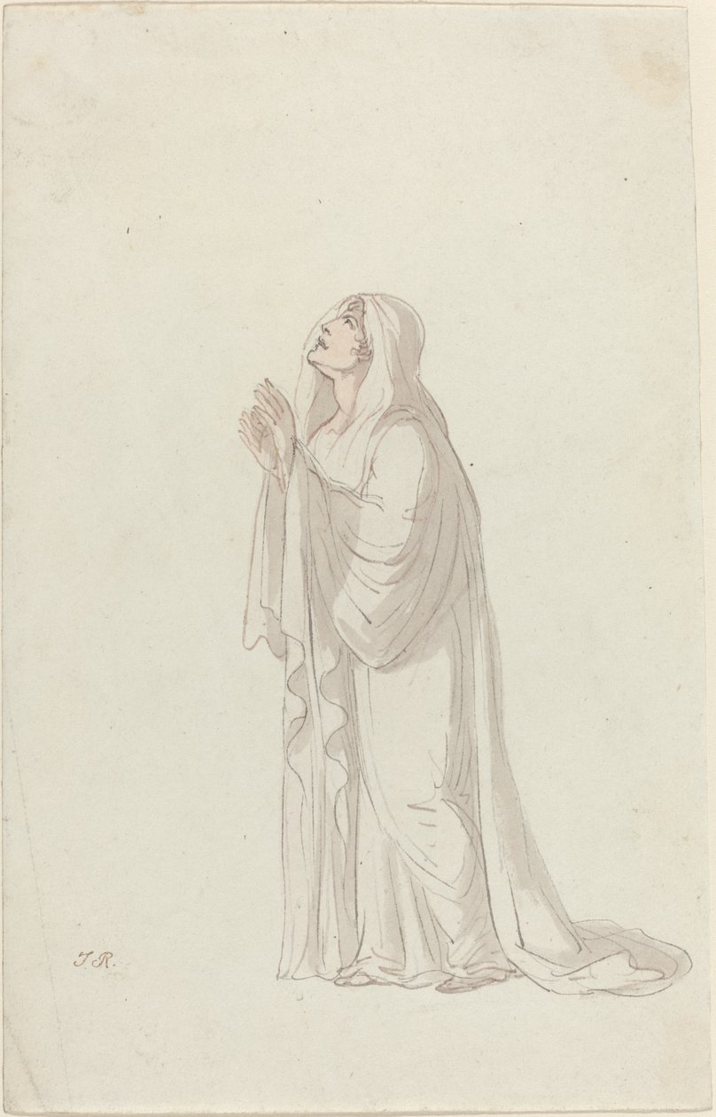 Antik Figür by Thomas Rowlandson