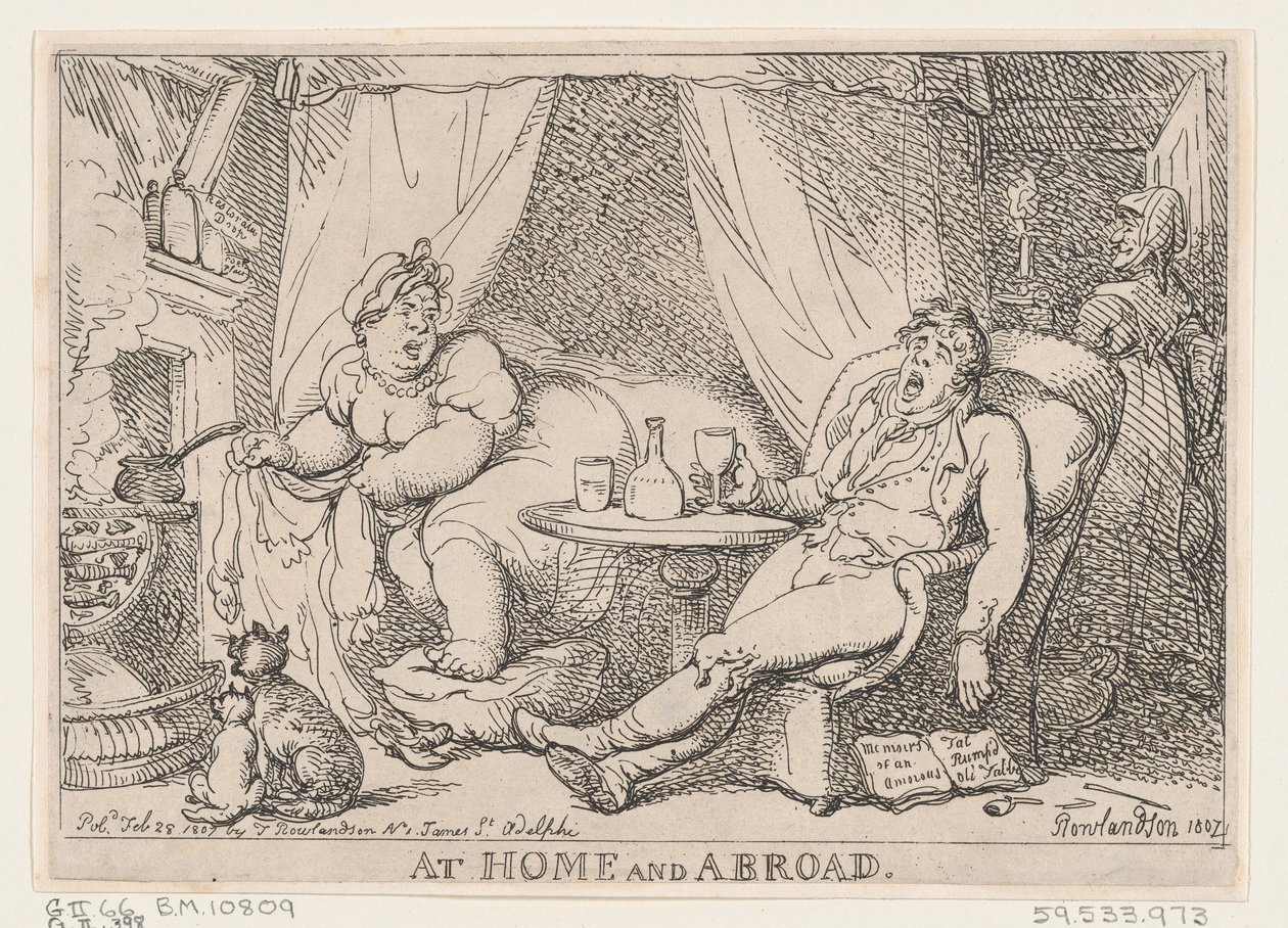 Yurtiçinde ve Yurtdışında, 28 Şubat 1807., 28 Şubat 1807. by Thomas Rowlandson