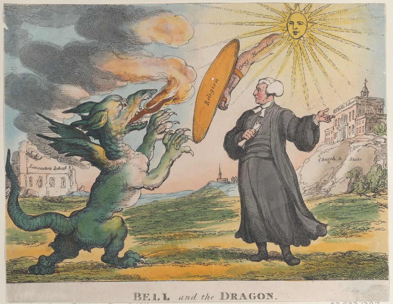Bell ve Ejderha, 9 Aralık 1811., 9 Aralık 1811. by Thomas Rowlandson