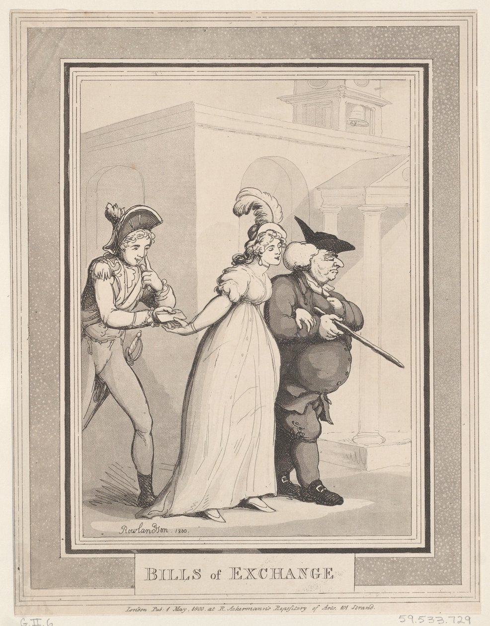 Senetler, 1 Mayıs 1800., 1 Mayıs 1800. by Thomas Rowlandson