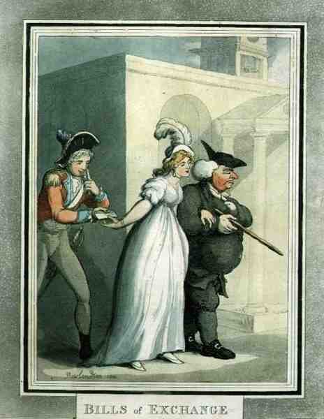 Senetler, pub. tarafından Rudolph Ackermann by Thomas Rowlandson