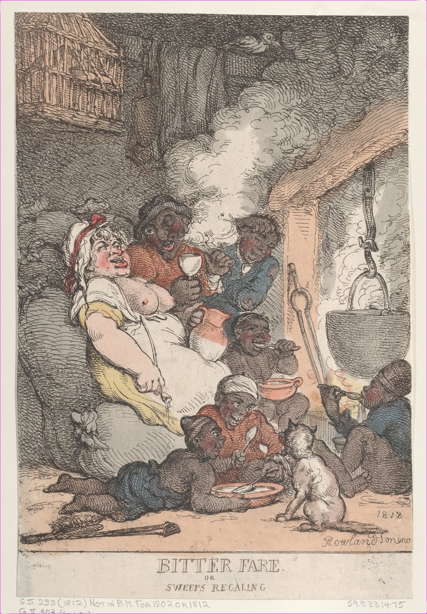 Acı Ücret veya Süpürmeler Regaling, 1812., 1812. by Thomas Rowlandson