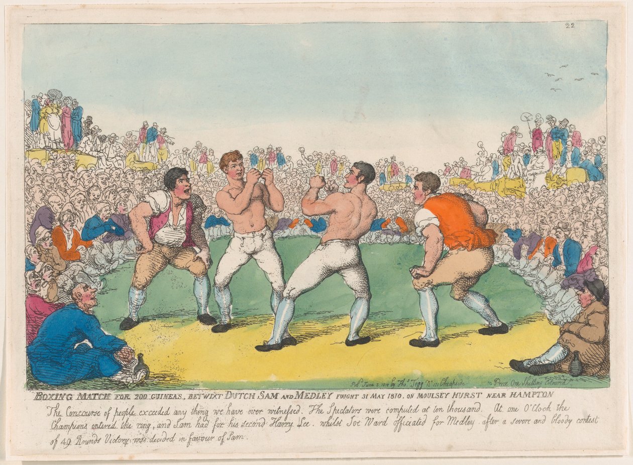 200 Gine için Boks Maçı, Betwixt Dutch Sam ve Medley, 31 Mayıs 1810, 5 Haziran 1810