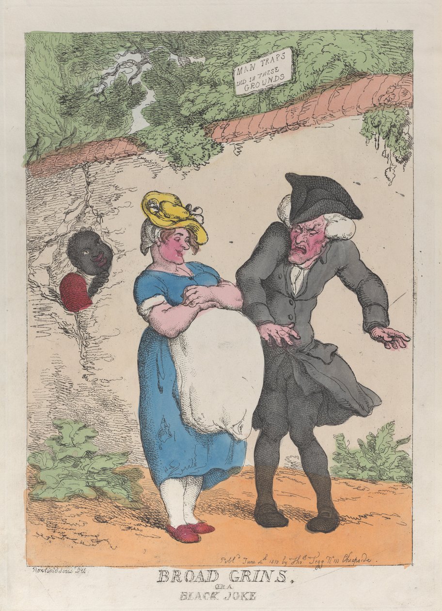 Broad Grins veya Black Joke, 4 Haziran 1812., 4 Haziran 1812. by Thomas Rowlandson