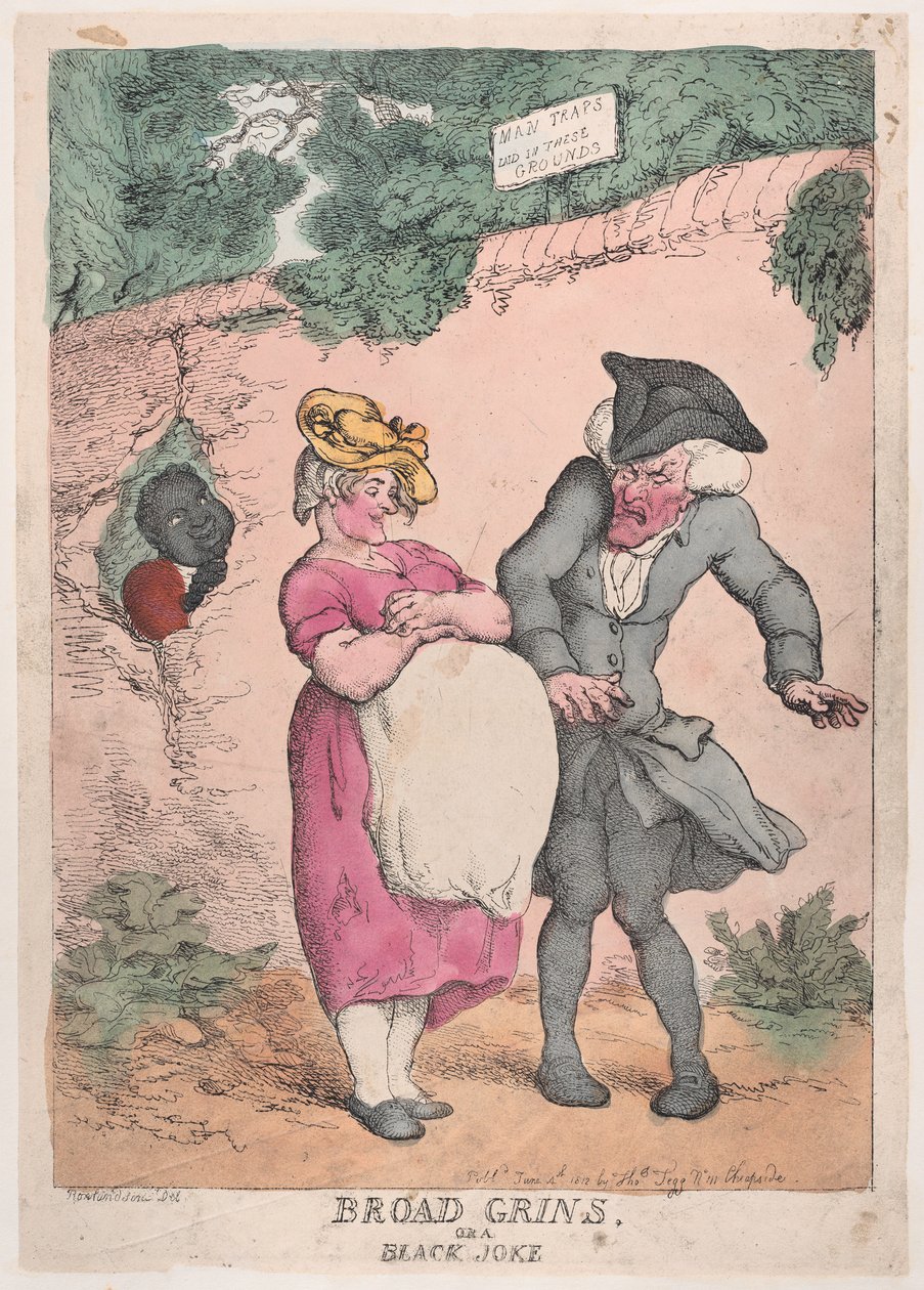 Broad Grins veya Black Joke, 4 Haziran 1812., 4 Haziran 1812. by Thomas Rowlandson
