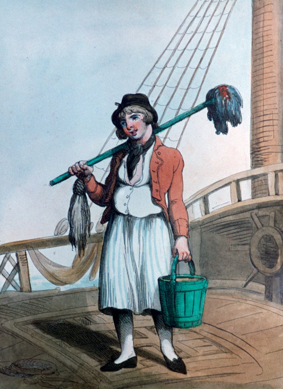 Kabin Boyu, 1799 by Thomas Rowlandson