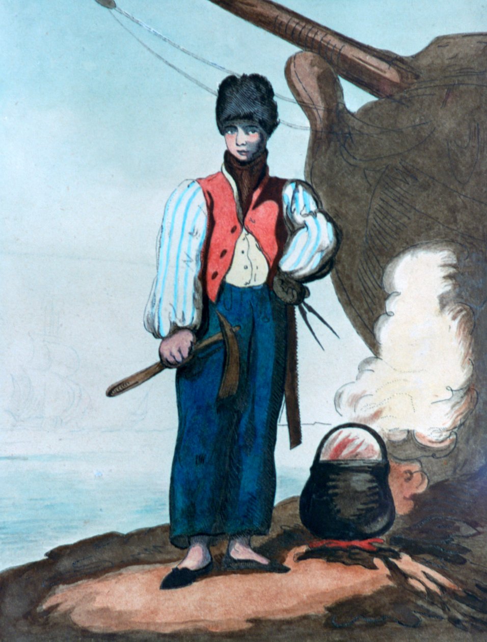 marangoz, 1799 by Thomas Rowlandson