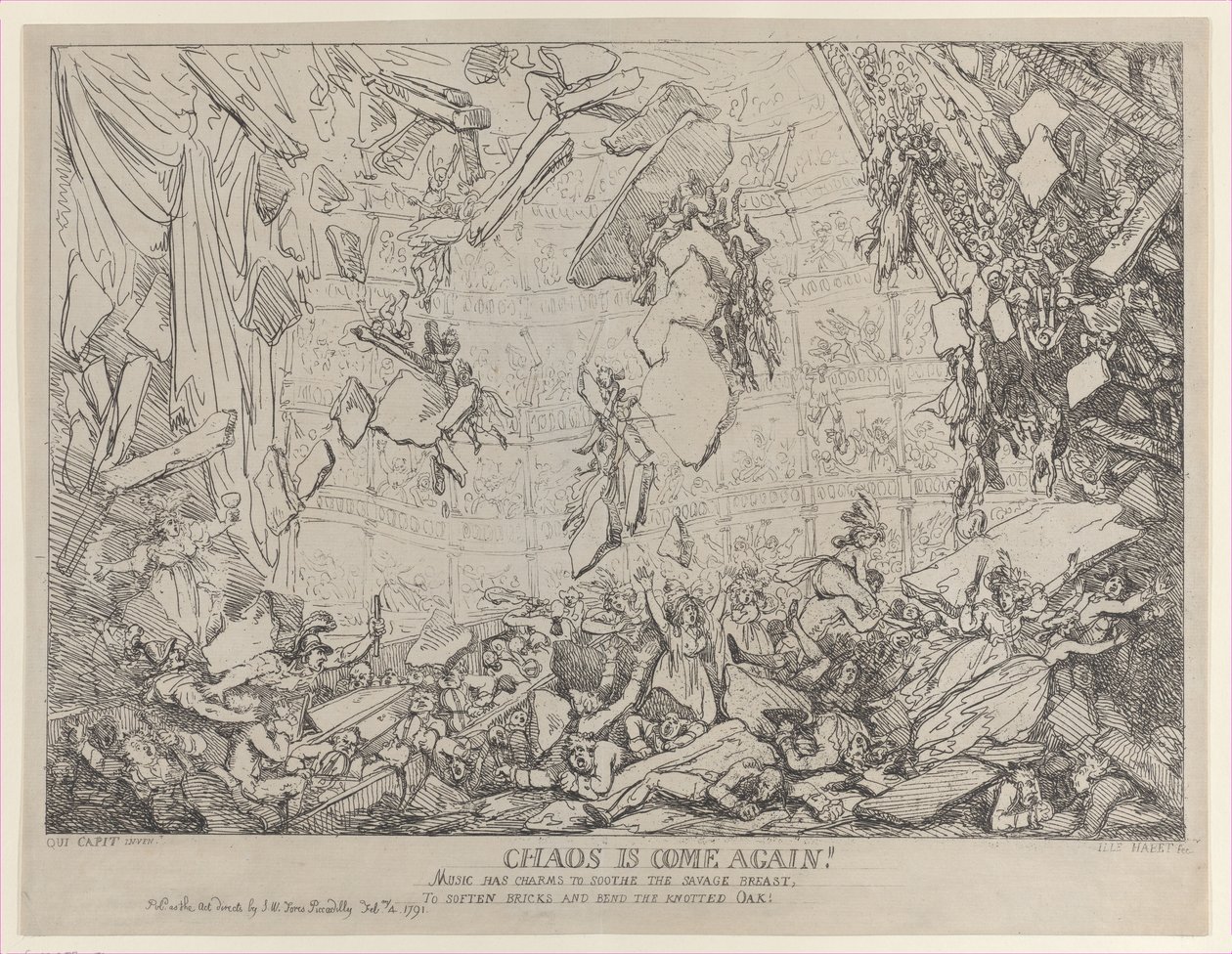 Kaos Yeniden Geliyor!, 4 Şubat 1791., 4 Şubat 1791. by Thomas Rowlandson