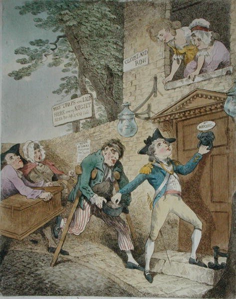 Charity Covereth a Multitude of Sins, Hannah Humphrey tarafından 1781